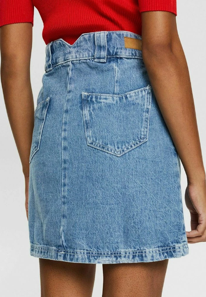 Esprit A-line Skirt - Blue Medium Wash - Image 4