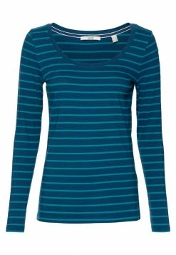 Esprit Long Sleeved Top - Petrol Blue