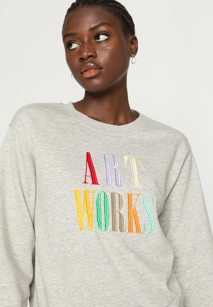 Esprit Sweatshirt - Light Grey - Image 5