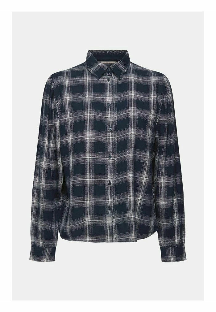 Esprit Button-down Blouse - Navy - Image 8