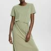 Esprit Jersey Dress - Light Khaki