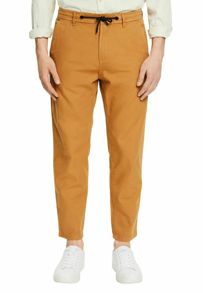 Esprit MIT KORDELZUGBUND - Trousers - Toffee - Image 6