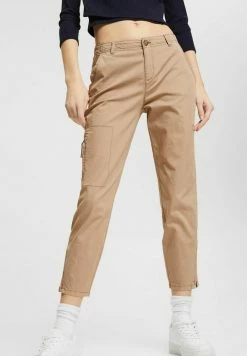 Esprit Cargo Trousers - Taupe