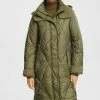 Esprit Down Coat - Dark Khaki