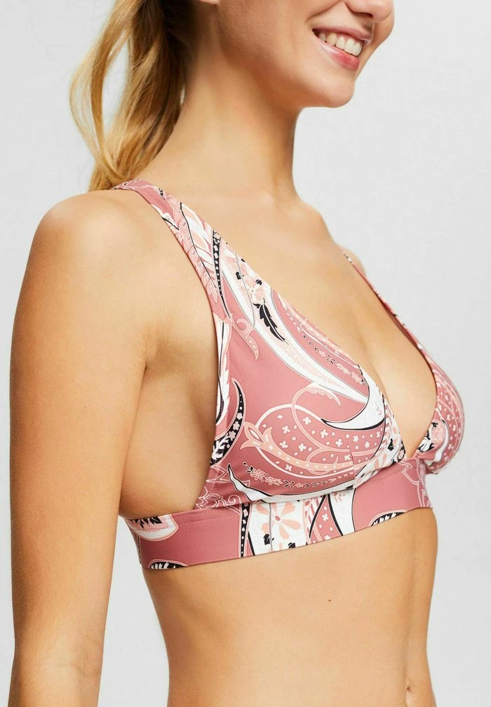 Esprit Bikini Top - Mottled Light Pink - Image 4