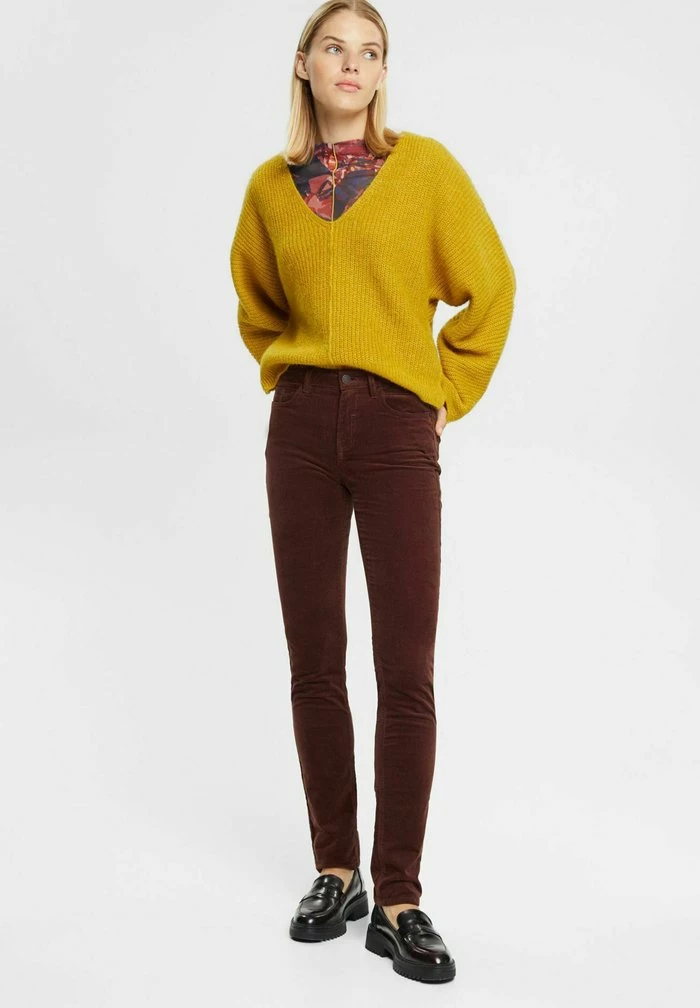 Esprit BABYCORDHOSE - Trousers - Rust Brown - Image 2