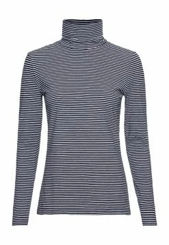 Esprit TURTLE NCK - Long Sleeved Top - Navy