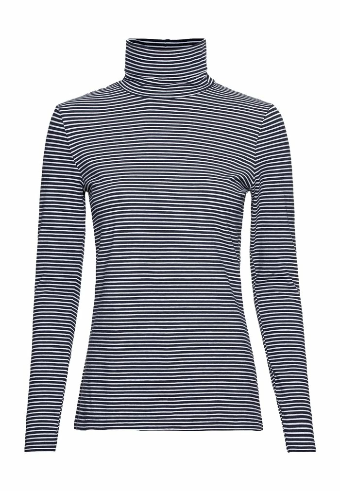 Esprit TURTLE NCK - Long Sleeved Top - Navy