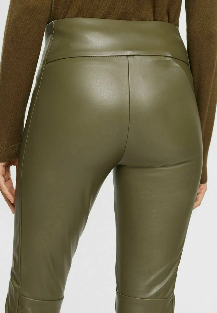 Esprit SKINNY - Leggings - Trousers - Dark Khaki - Image 4