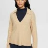 Esprit DEEP POLO - Jumper - New Cream Beige