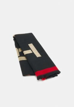 Esprit LOGO SCARF - Scarf - Black