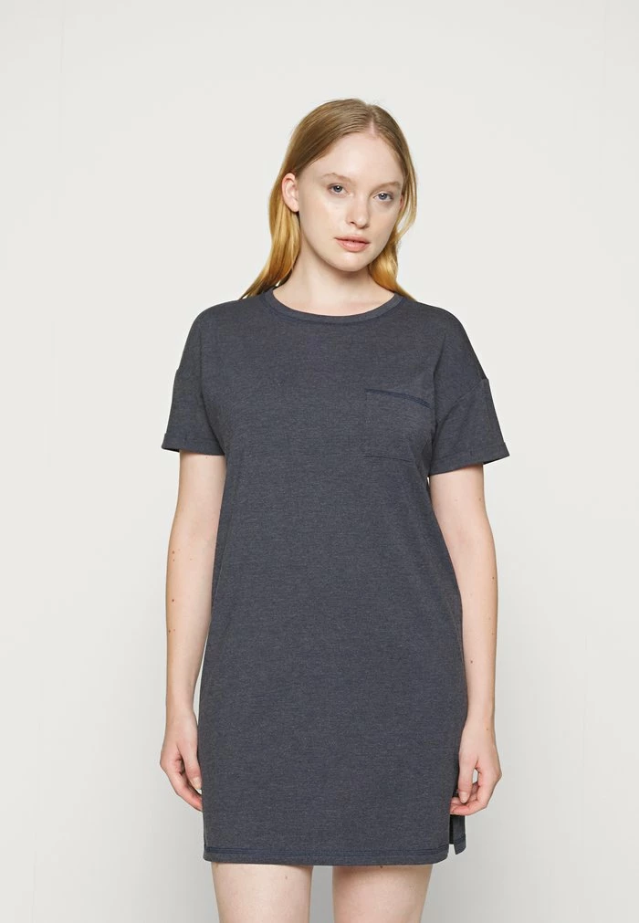 Esprit NIGHTSHIRT SHORT SLEEVE - Nightie - Navy