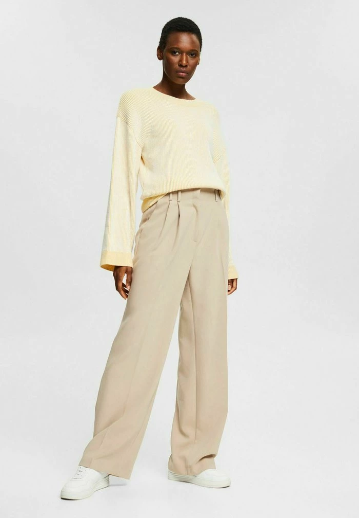 Esprit LOOSE - Jumper - Dusty Yellow - Image 2