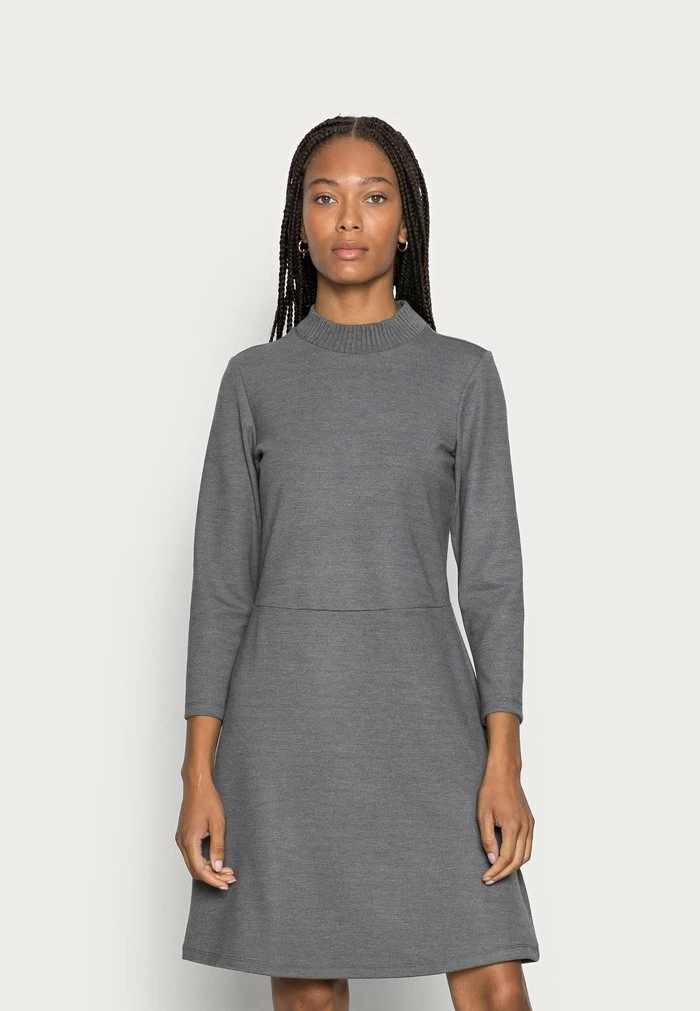 Esprit Jersey Dress - Gunmetal