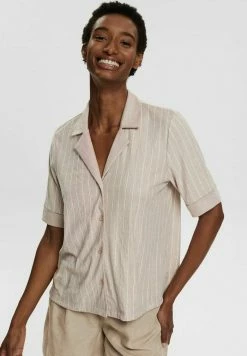 Esprit Button-down Blouse - Taupe