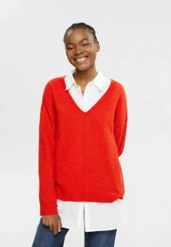 Esprit FLAUSCHIGER - Jumper - Orange Red