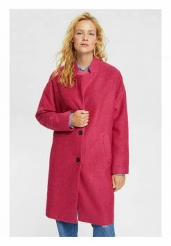 Esprit Classic Coat - Dark Pink