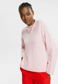 Esprit MIT STEHKRAGEN - Jumper - Light Pink