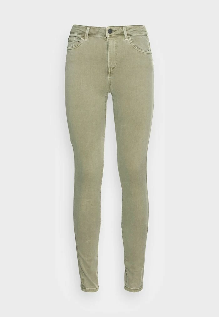 Esprit SHAPING - Jeans Skinny Fit - Light Khaki - Image 4