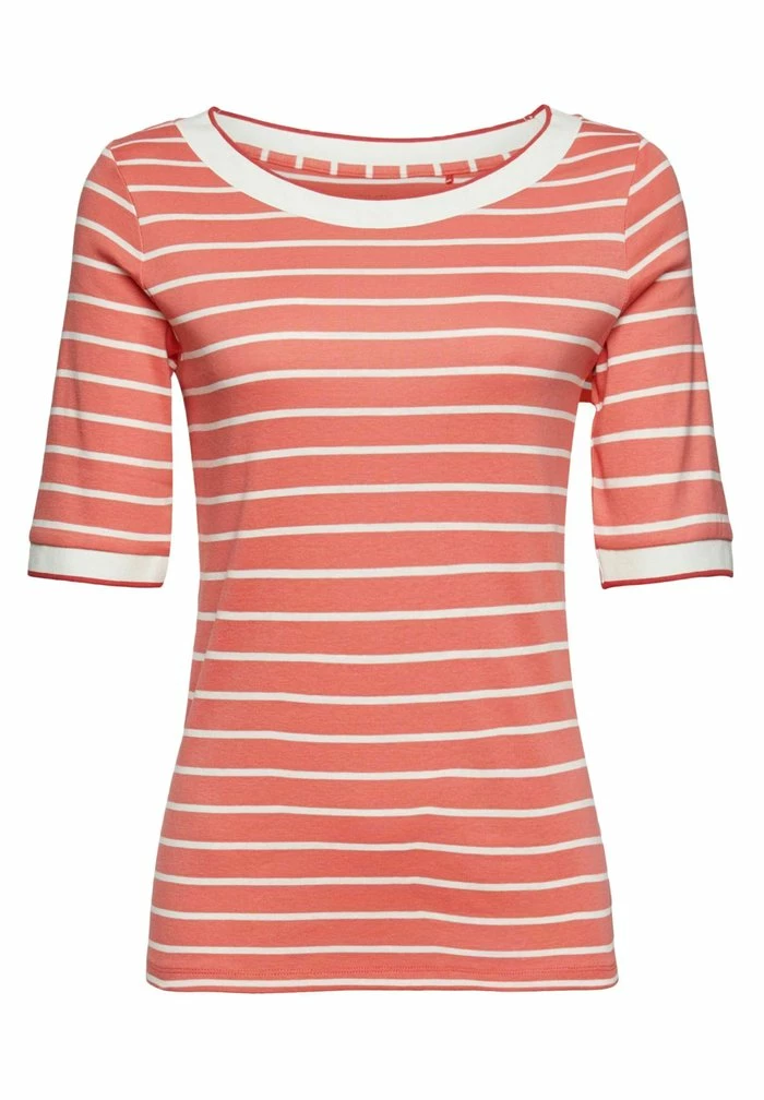 Esprit Print T-shirt - Coral - Image 6