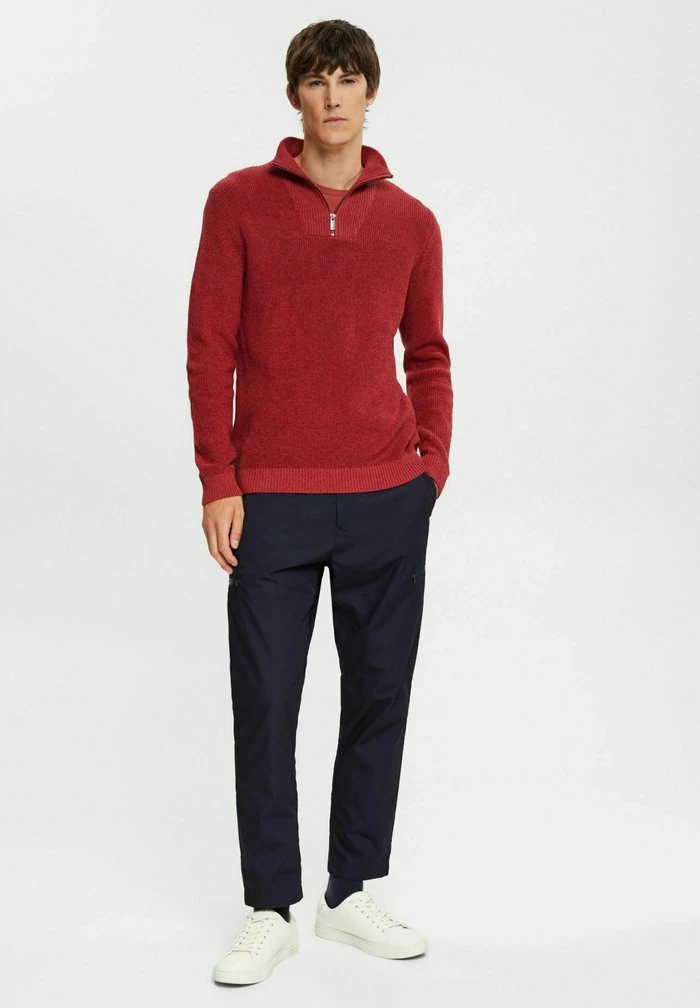 Esprit REGULAR FIT - Jumper - Terracotta - Image 2