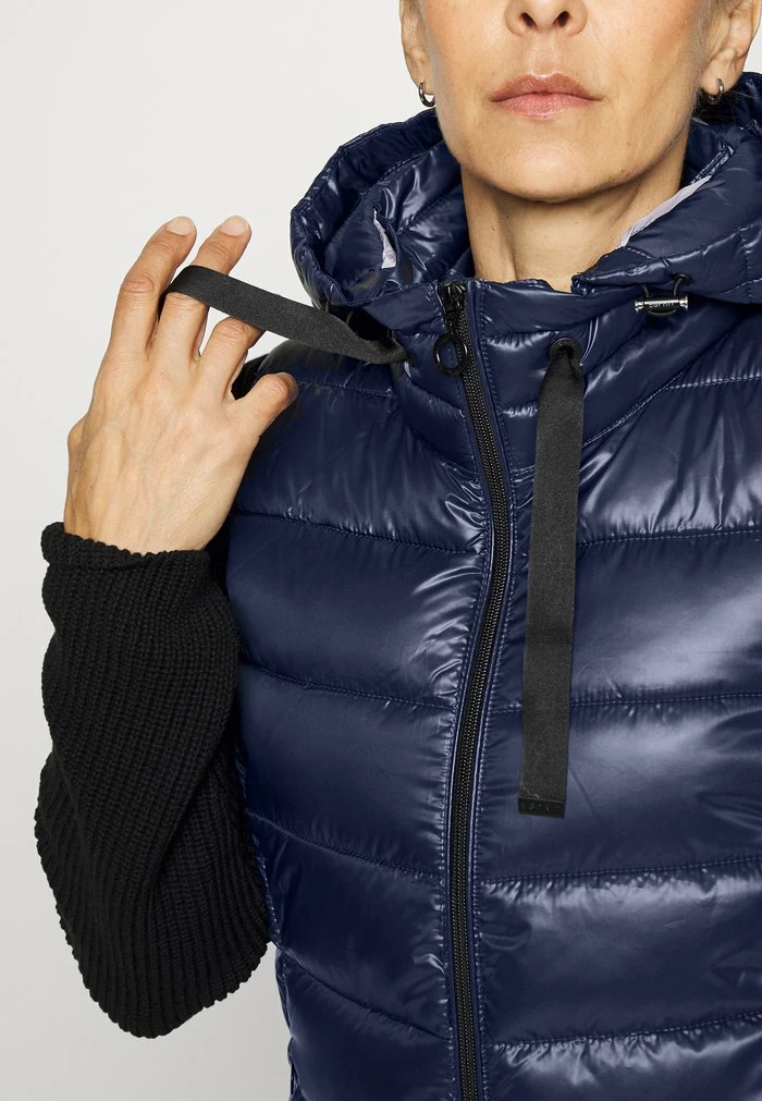 Esprit TAPE VEST - Waistcoat - Navy - Image 7