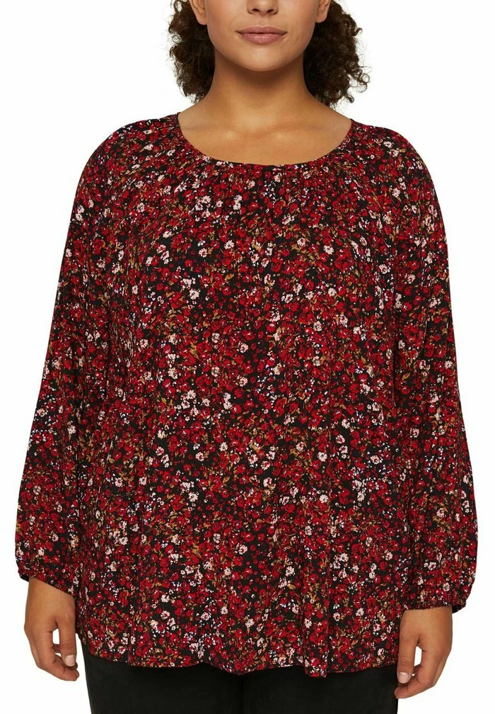 Esprit MIT LENZING™ ECOVERO™ - Blouse - Black - Image 7