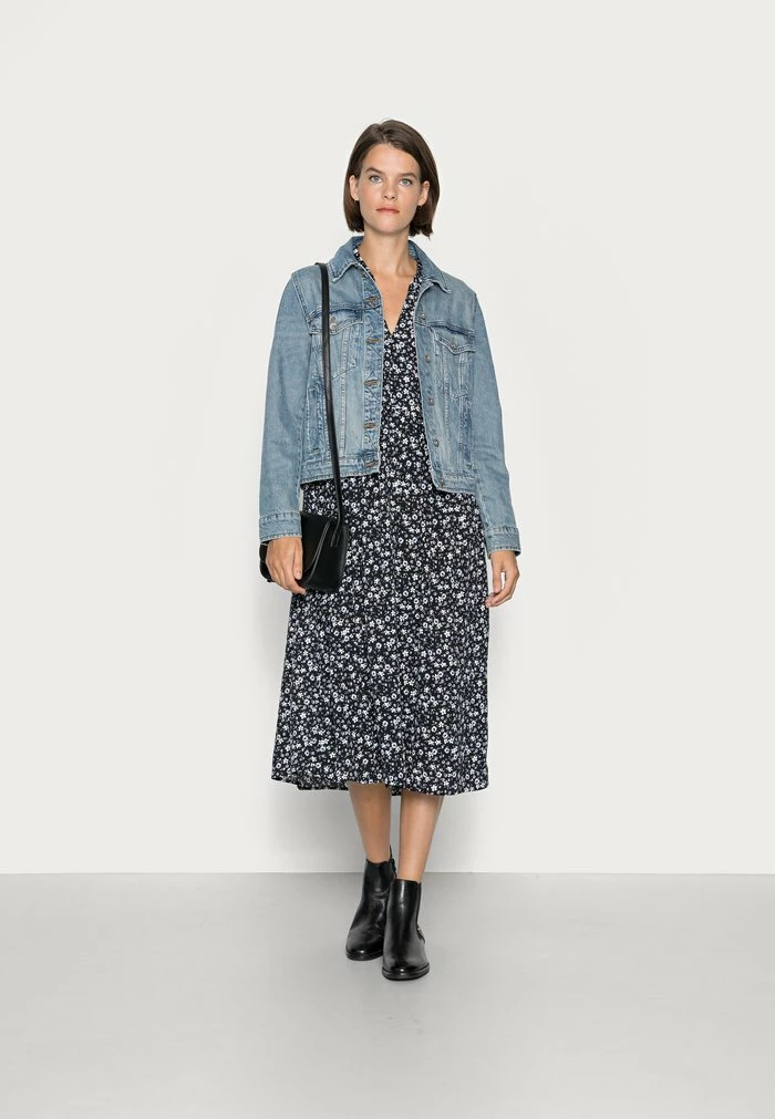 Esprit RELAXED MIDI DRESS - Day Dress - Black - Image 2