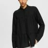 Esprit VOLANTS - Button-down Blouse - Black