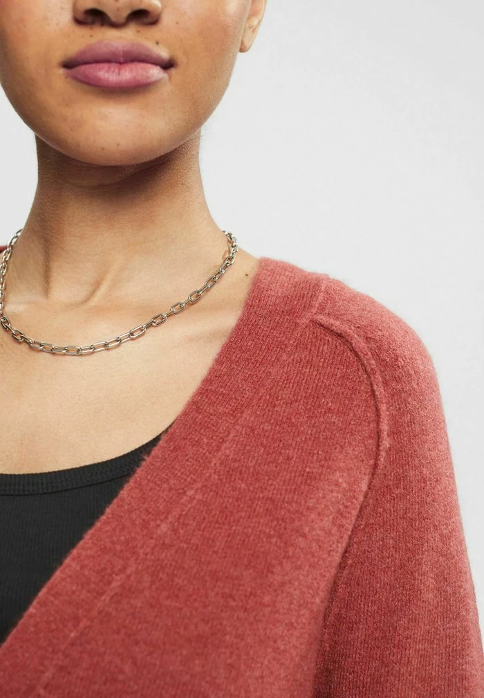 Esprit Cardigan - Terracotta - Image 4