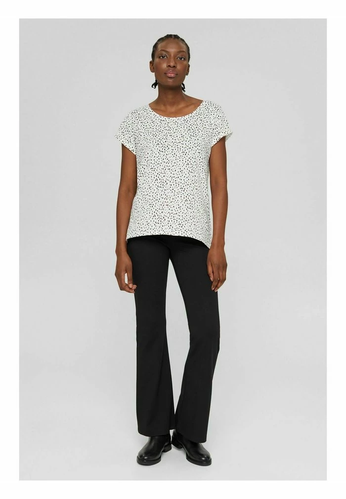 Esprit T-SHIRT MIT Print AUS 100%25 ORGANIC COTTON - Print T-shirt - Black Colorway - Image 2