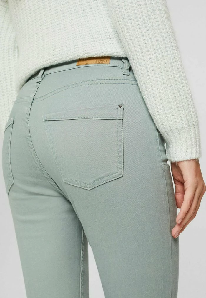 Esprit SKINNY - Trousers - Dusty Green - Image 8