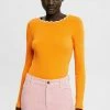 Esprit LONGSLEEVE - Long Sleeved Top - Golden Orange