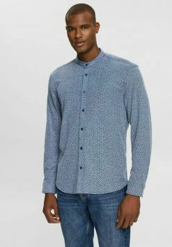 Esprit GEMUSTERTES - Shirt - Dark Blue
