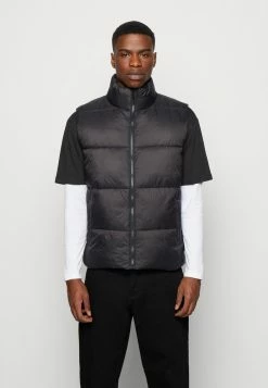 Esprit PUFFER - Waistcoat - Black