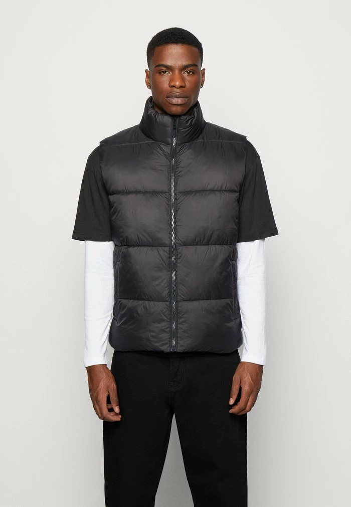 Esprit PUFFER - Waistcoat - Black