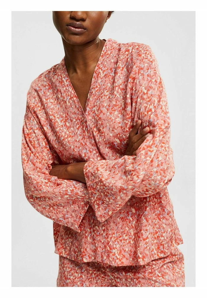 Esprit MIT PÜNKTCHENMUSTER - Pyjama Set - Terracotta 3 - Image 4