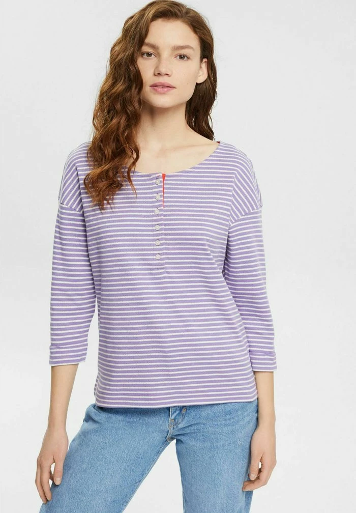 Esprit Long Sleeved Top - Lilac