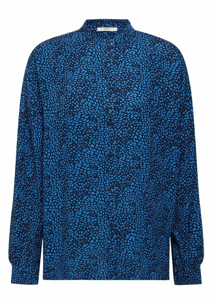 Esprit Button-down Blouse - Navy - Image 6