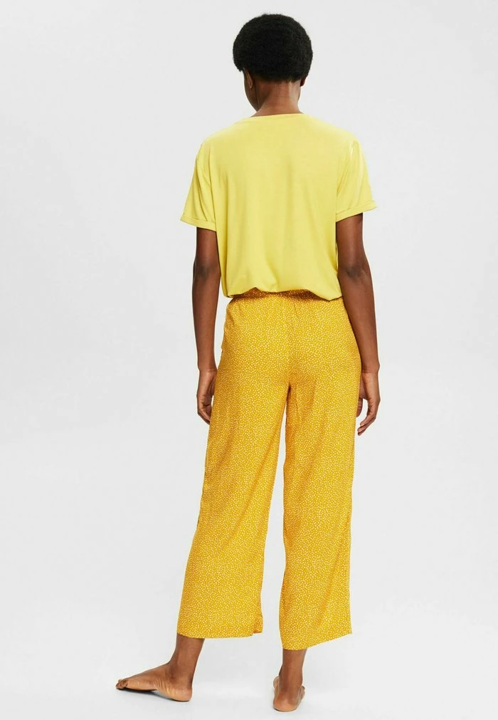 Esprit MIT PÜNKTCHENMUSTER LENZING ECOVERO - Pyjama Bottoms - Honey Yellow - Image 3