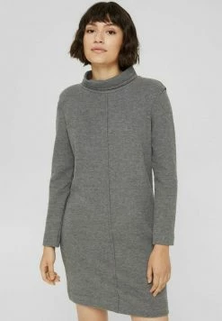 Esprit RELAXED FIT - Shift Dress - Gunmetal