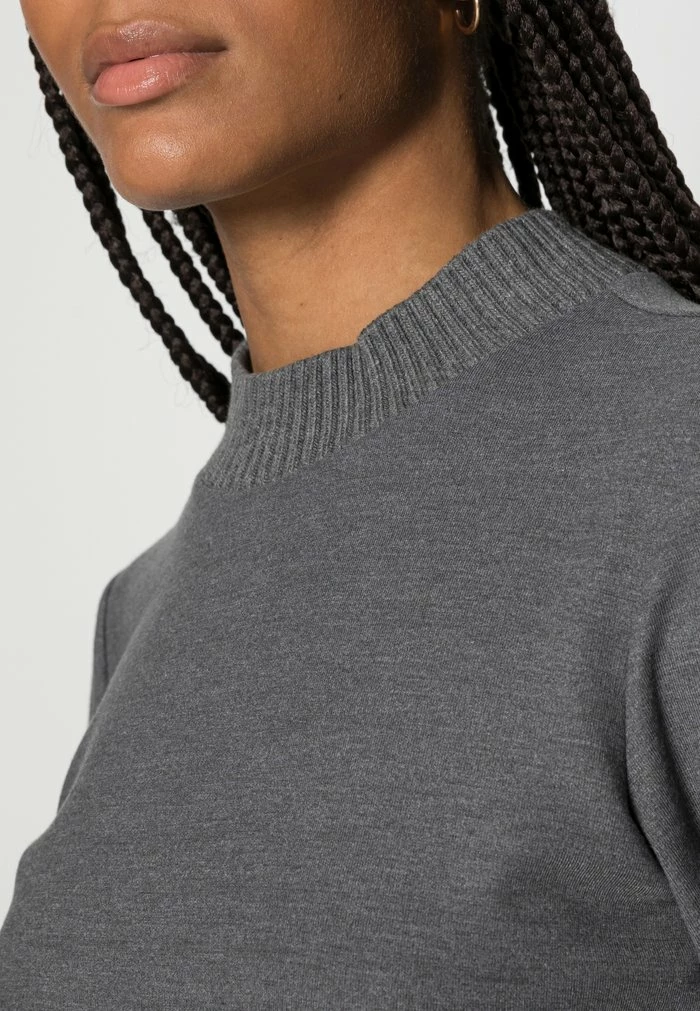 Esprit Jersey Dress - Gunmetal - Image 5