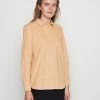 Esprit SHIRT BLOUSE - Button-down Blouse - Sand