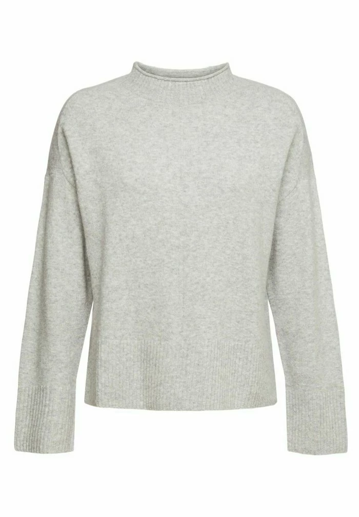 Esprit MIT STEHKRAGEN - Jumper - Light Grey - Image 6