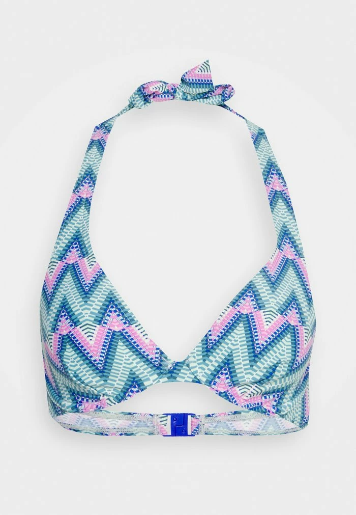 Esprit MARIS BEACH HIGH APEX BRA - Bikini Top - Bright Blue - Image 4