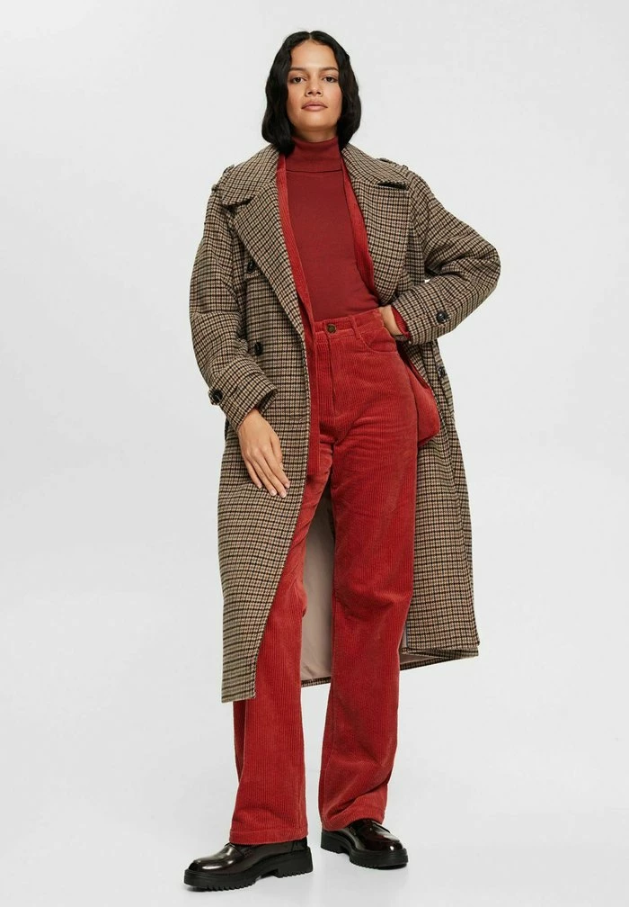 Esprit Trousers - Terracotta - Image 2