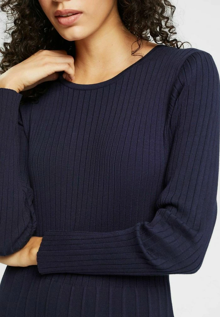 Esprit Jumper Dress - Navy - Image 4