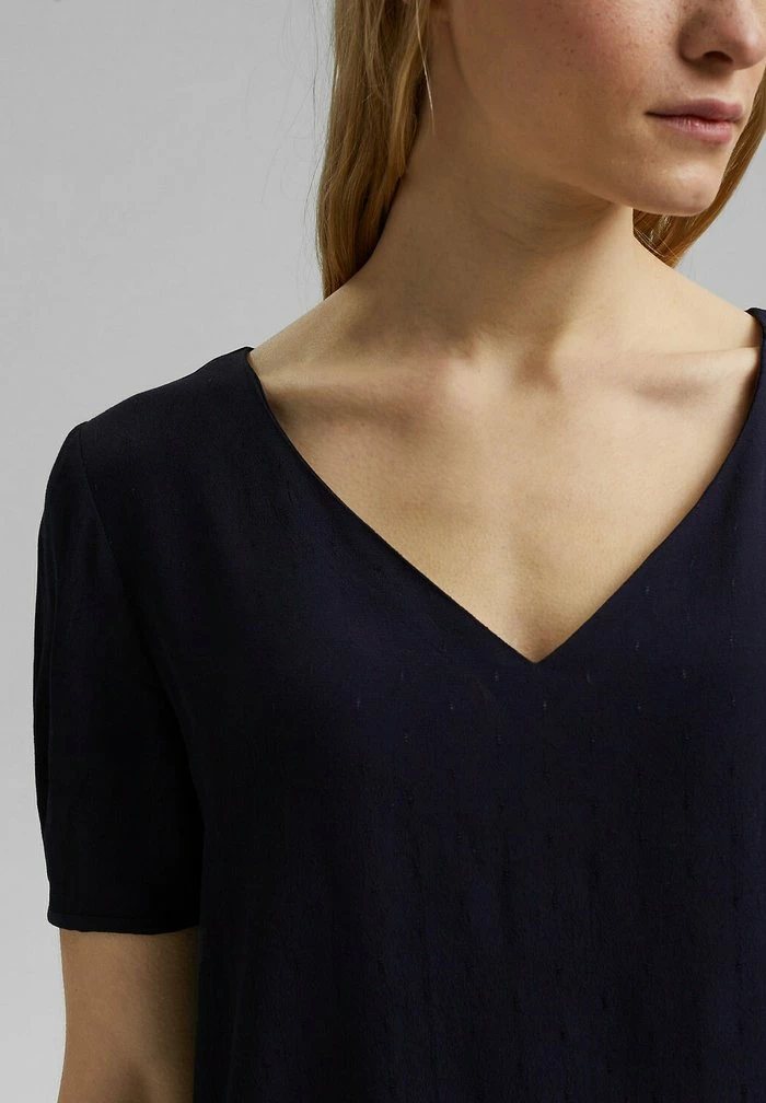 Esprit Blouse - Navy - Image 4