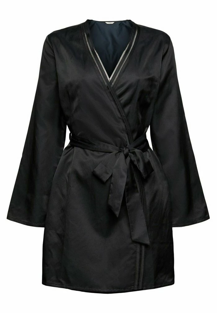 Esprit Dressing Gown - Black - Image 6