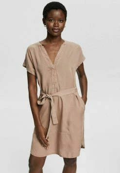 Esprit DRESSES LIGHT - Day Dress - Taupe